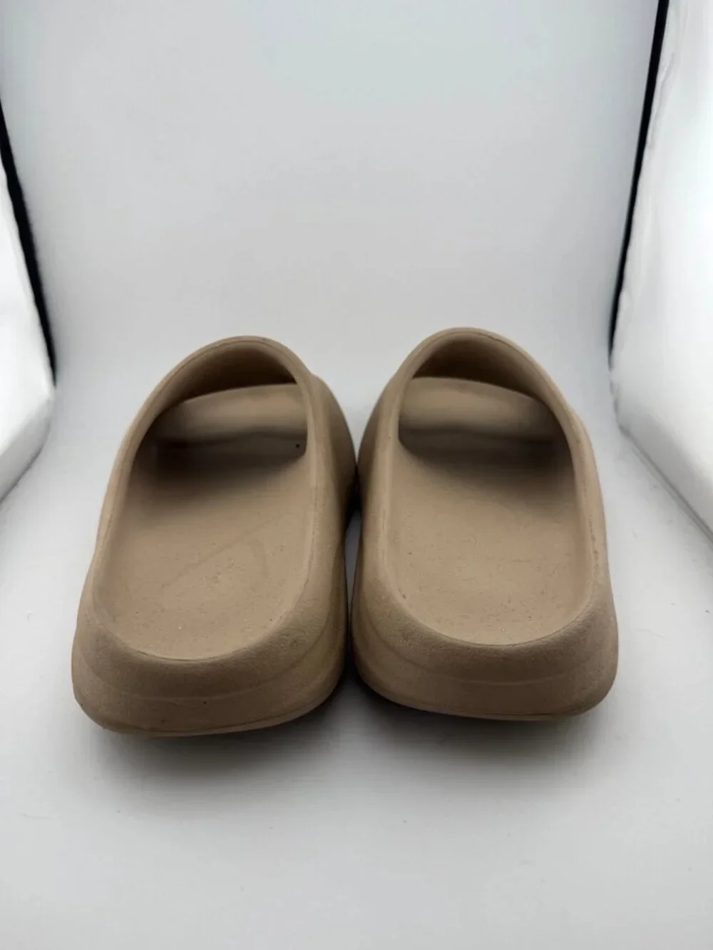 WORN adidas Yeezy Slide “Pure” Slides Size 8M No Box
